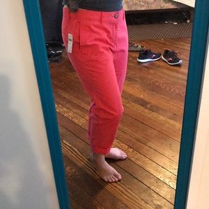 Girlfriend style pink khaki pants #NWT